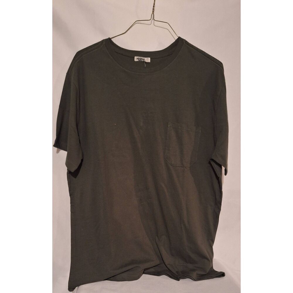 Line of Trade Mens Olive Front Pocket T-Shirt‎ Size 2XL NWOT